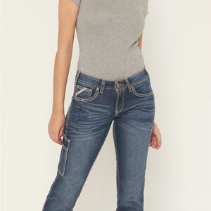 Ariat Women's Rebar Mid-rise Straight Jean
